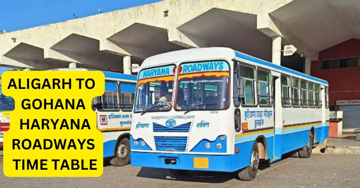 ALIGARH TO BHIWANI HARYANA ROADWAYS TIME TABLE 1