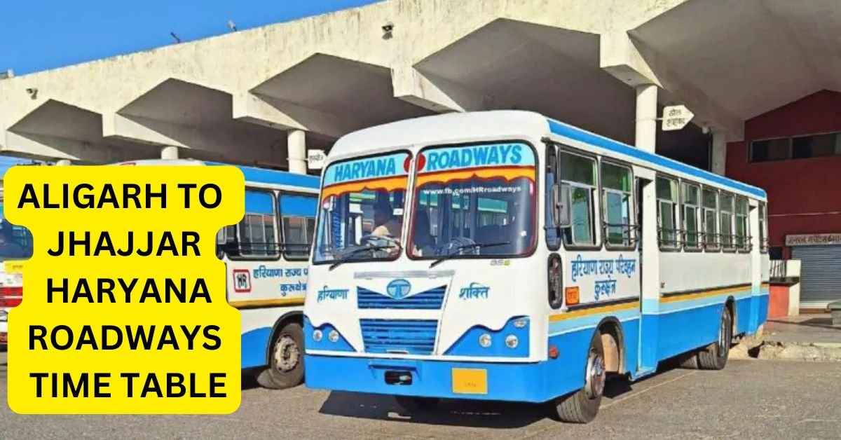 ALIGARH TO BHIWANI HARYANA ROADWAYS TIME TABLE 3