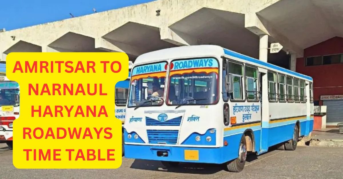 ALIGARH TO BHIWANI HARYANA ROADWAYS TIME TABLE 7