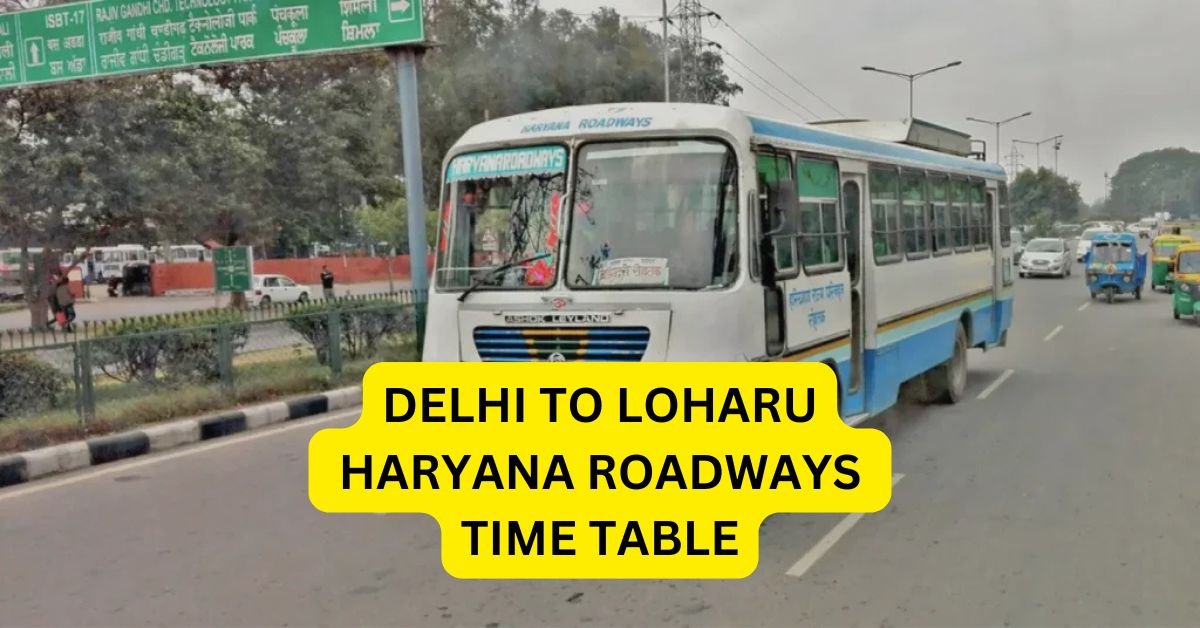 DELHI TO KHATUSHYAM HARYANA ROADWAYS TIME TABLE 2