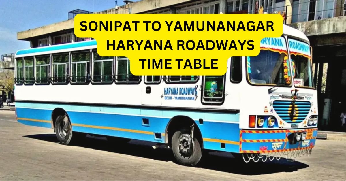 DELHI TO SIRSA TIME TABLE HARYANA ROADWAYS 9