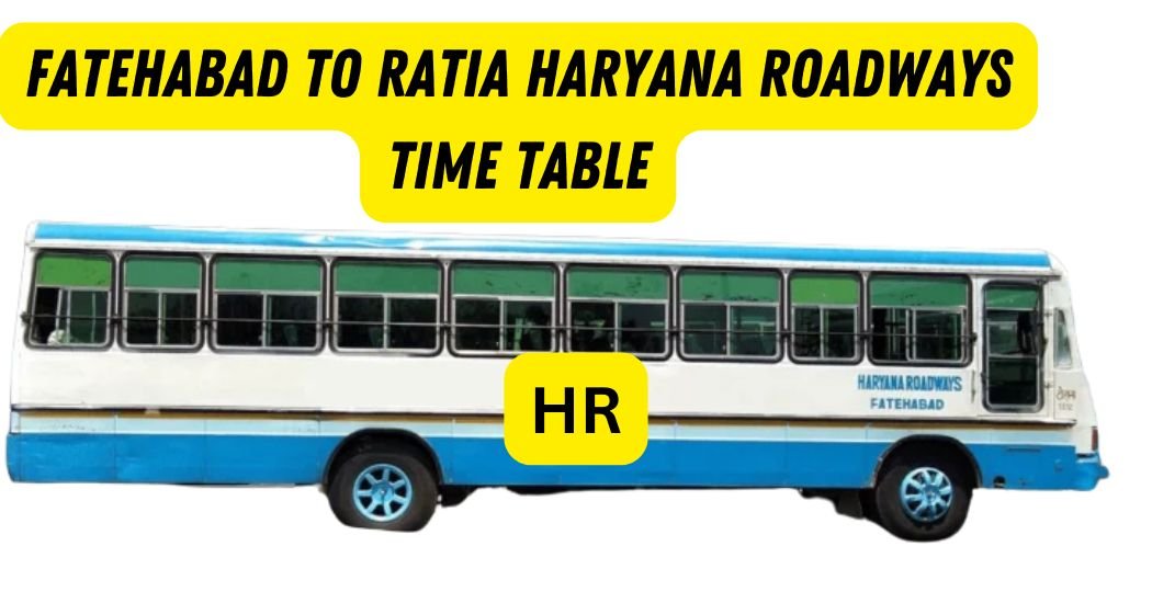 Fatehabad to Ratia Haryana Roadways Time Table