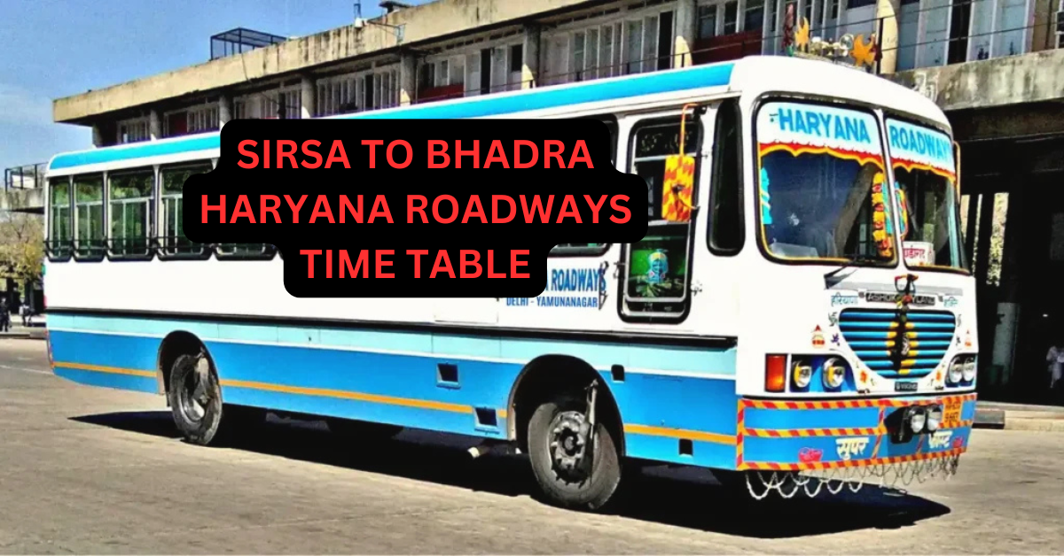 Gurugram To Charkhi Dadri Haryana Roadways Time Table 6