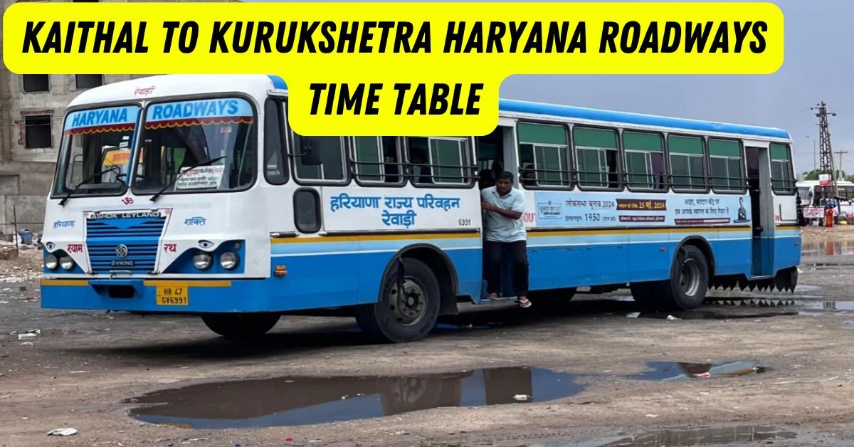 Kaithal to Kurukshetra Haryana Roadways Time Table