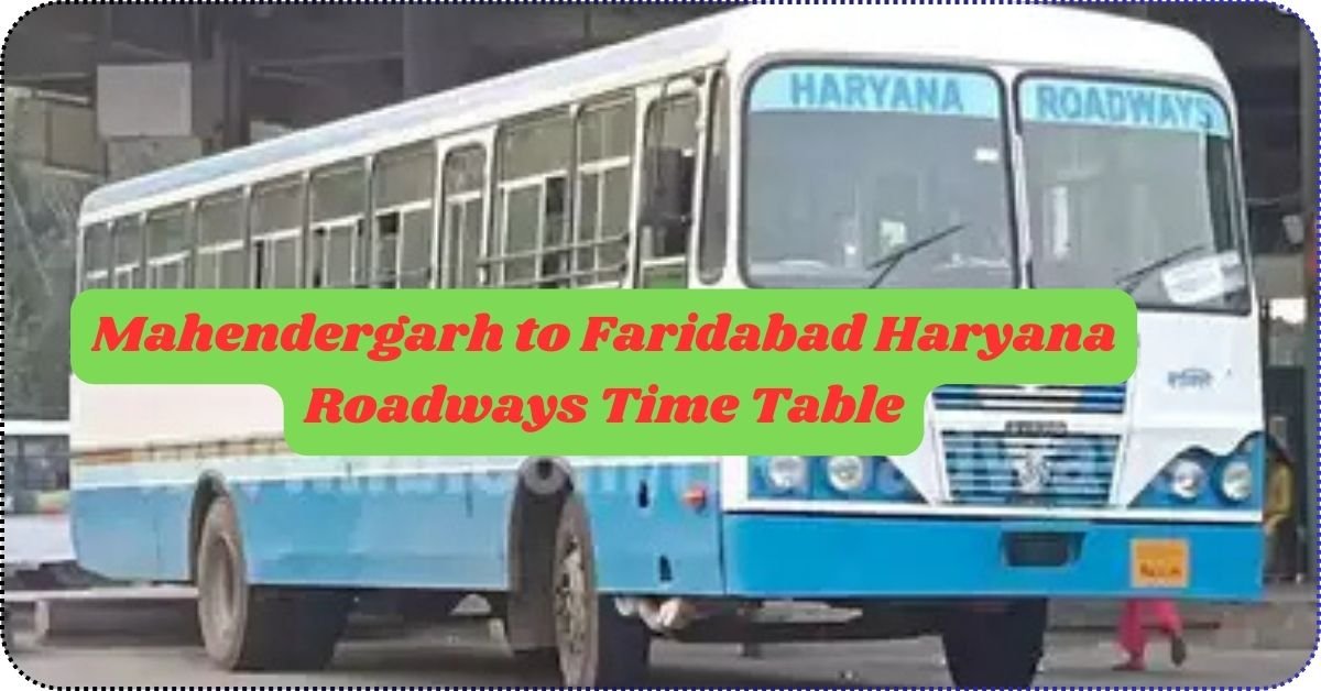 Mahendergarh to CHARKHI DADRI Haryana Roadways Time Table 1