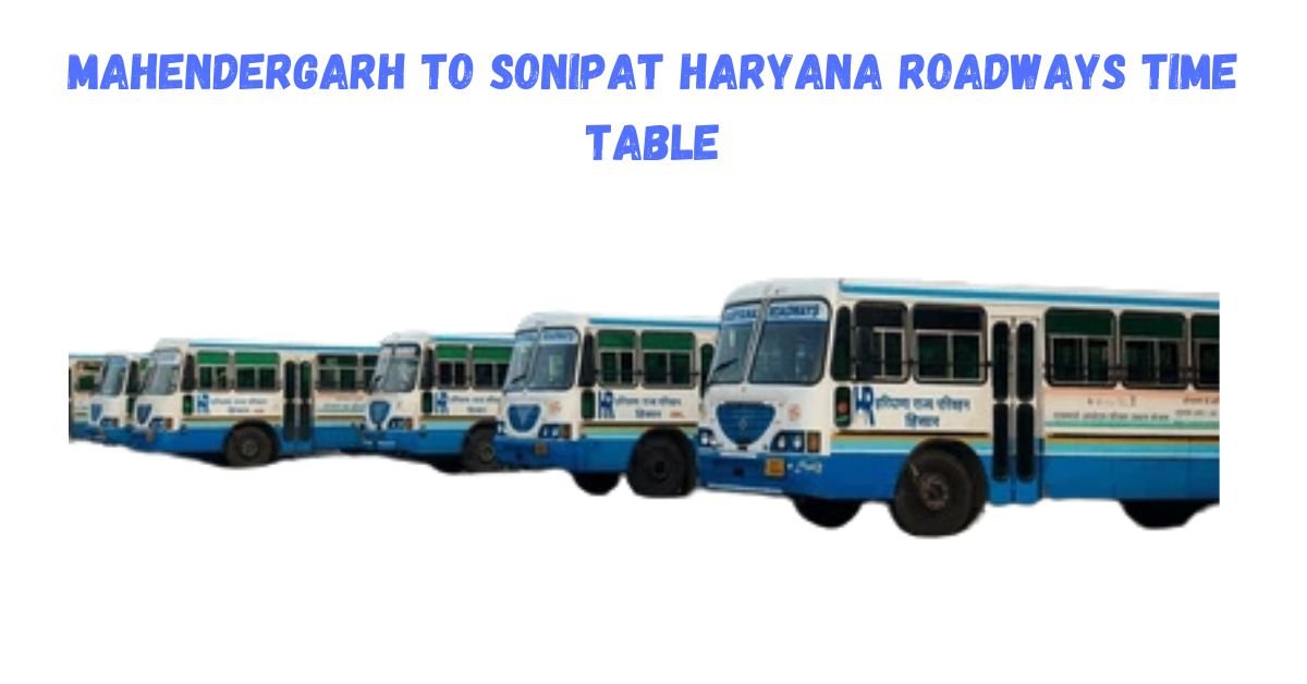 Mahendergarh to Sirsa Haryana Roadways Time Table 1