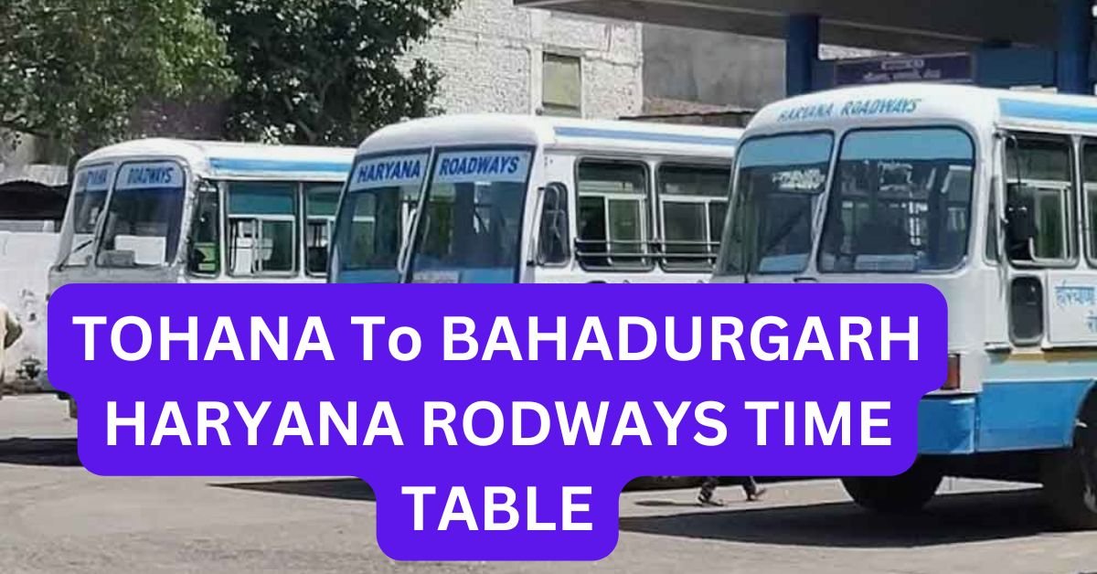 NARNAUL To HISAR HARYANA RODWAYS TIME TABLE 13