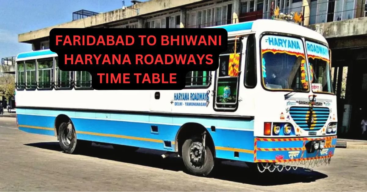 PANIPAT To SIRSA Haryana Roadways Time Table 1