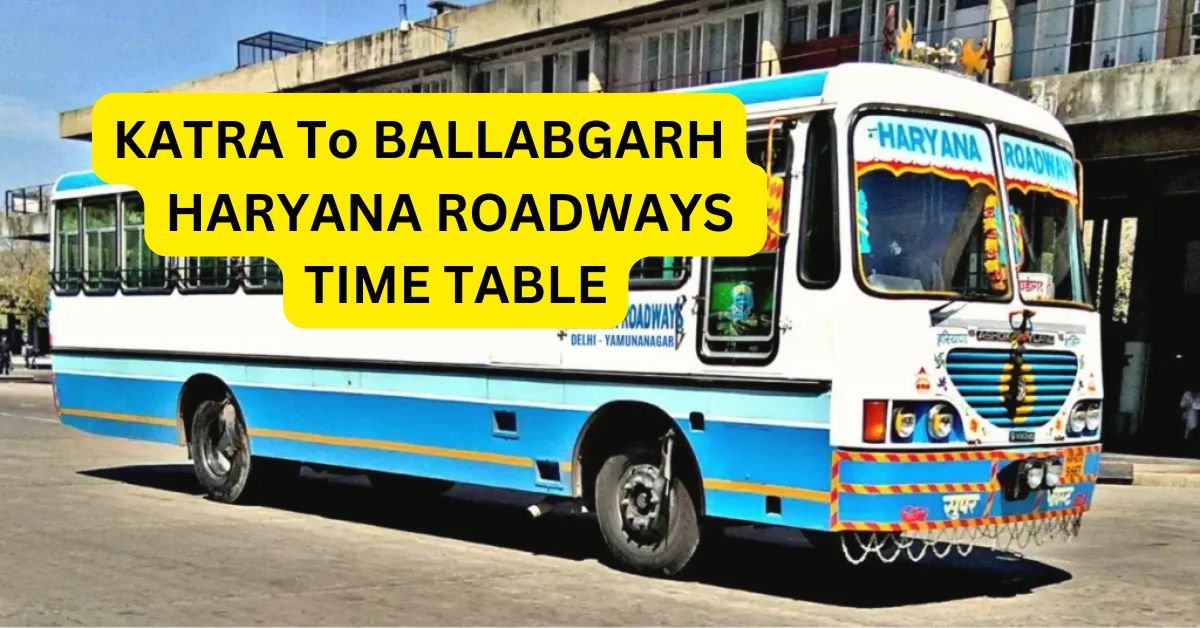 PANIPAT To SIRSA Haryana Roadways Time Table 23