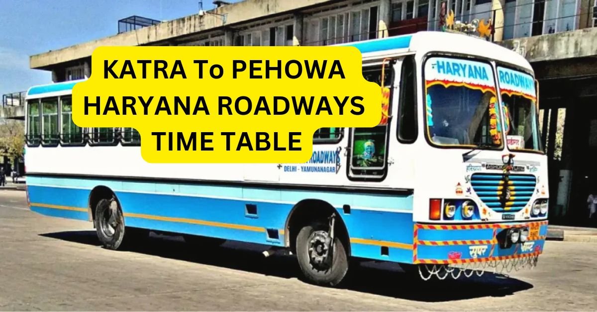 PANIPAT To SIRSA Haryana Roadways Time Table 28