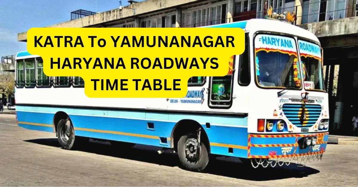 PANIPAT To SIRSA Haryana Roadways Time Table 30