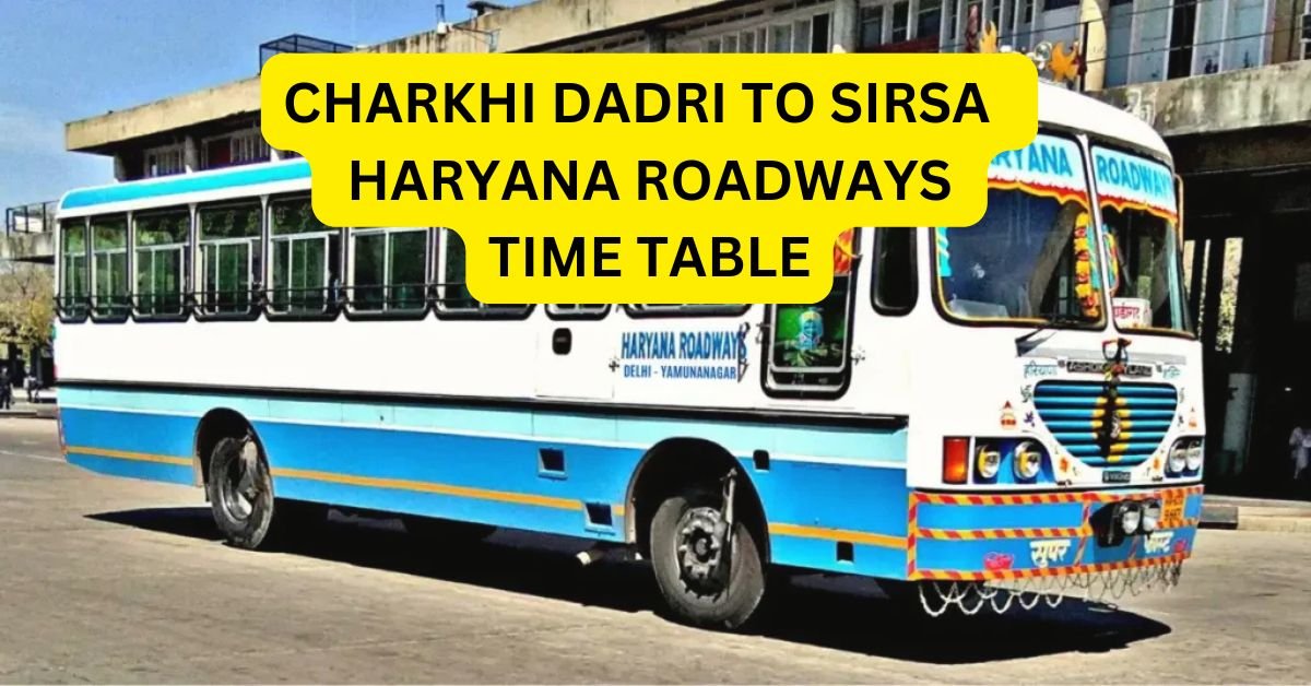 PANIPAT To SIRSA Haryana Roadways Time Table 9