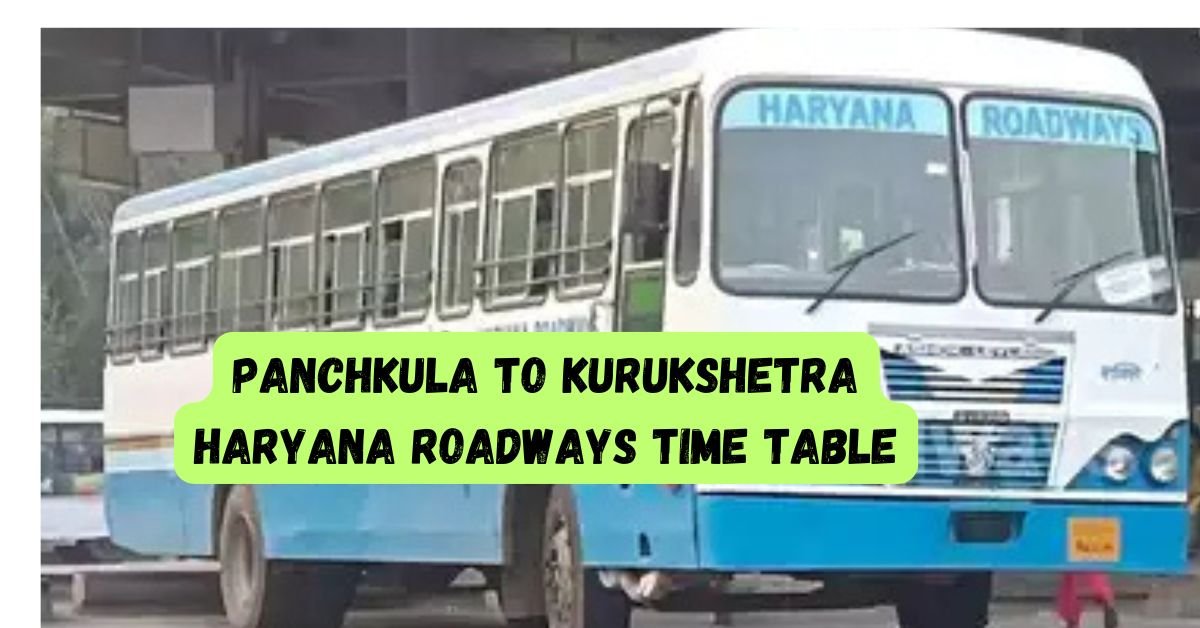 Panchkula to Amritsar Haryana Roadways Time Table 1