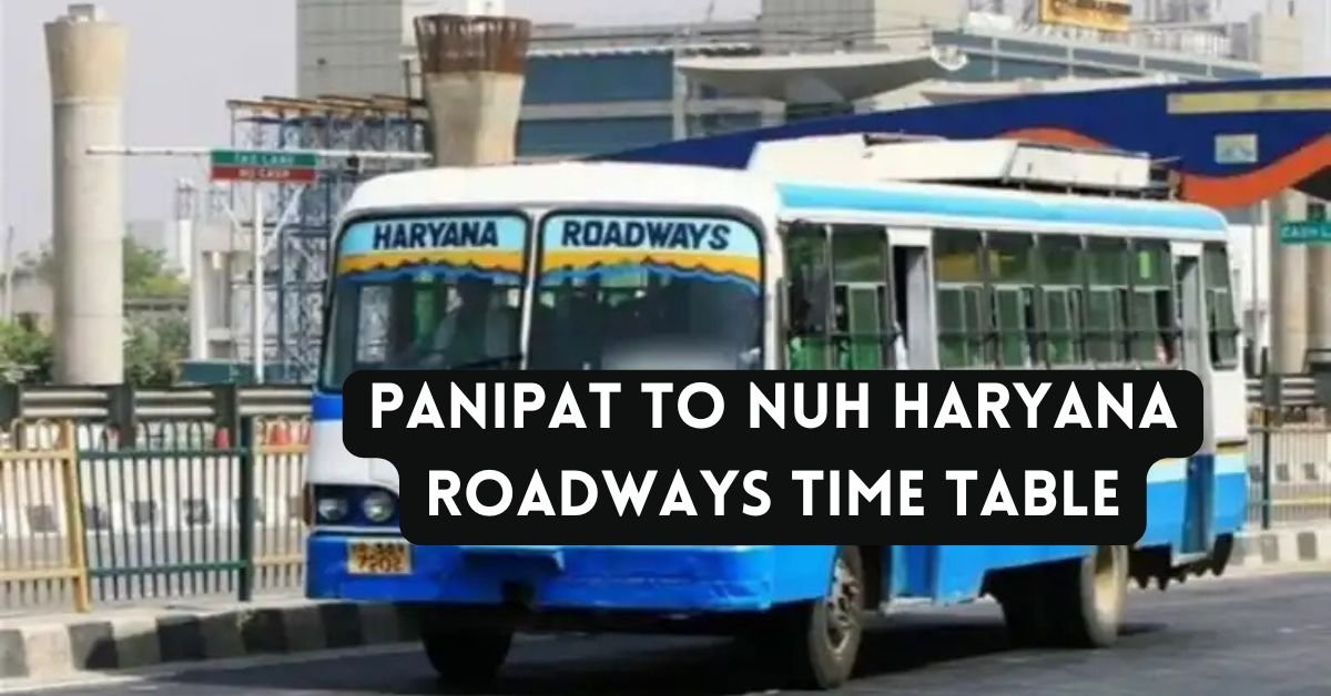Panipat To Mahendragarh Haryana Roadways Time Table 1