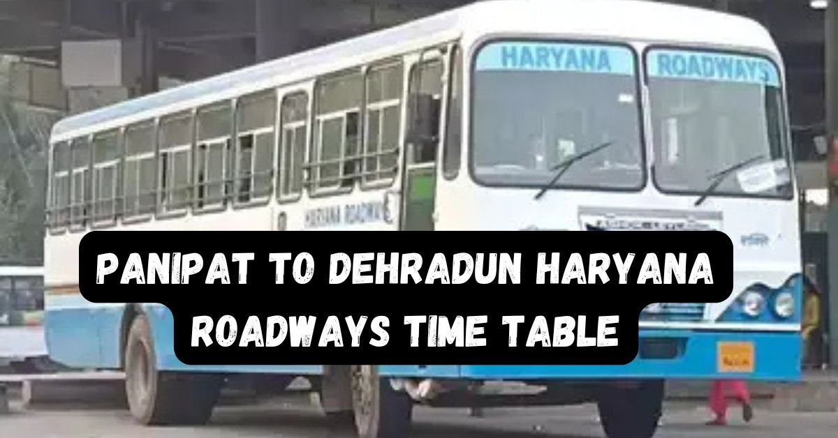 Panipat to Sanoli Haryana Roadways Time Table 1
