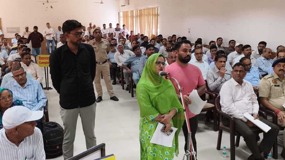 Jind District Grievance Committee meeting Sports Minister Gaurav Gautam